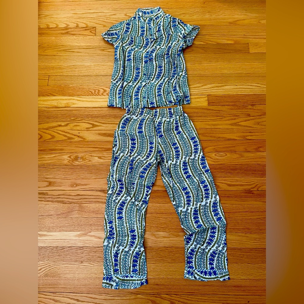 Anokhi kids pj set for ages 10-11. New without tags.